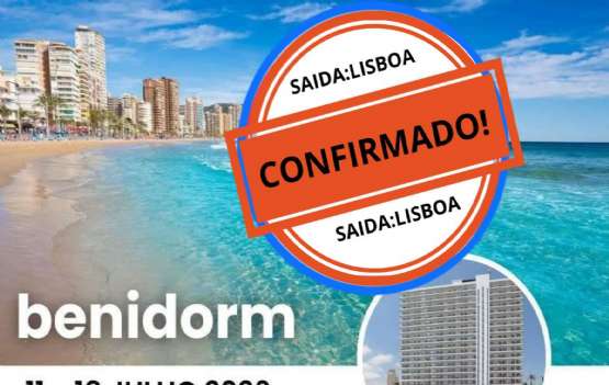 BENIDORM  CONFIRMADO!  De 11 a 18 Junho  (Valor:750€)